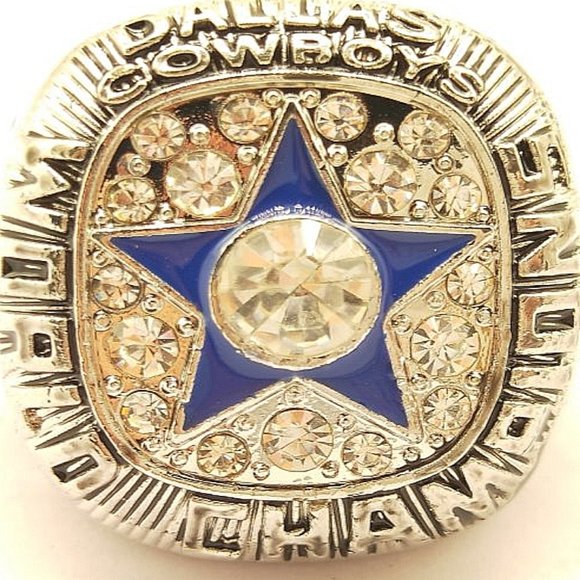 Dallas Cowboys Other - USA Dallas Cowboys 1971 Staubach Silver Ring